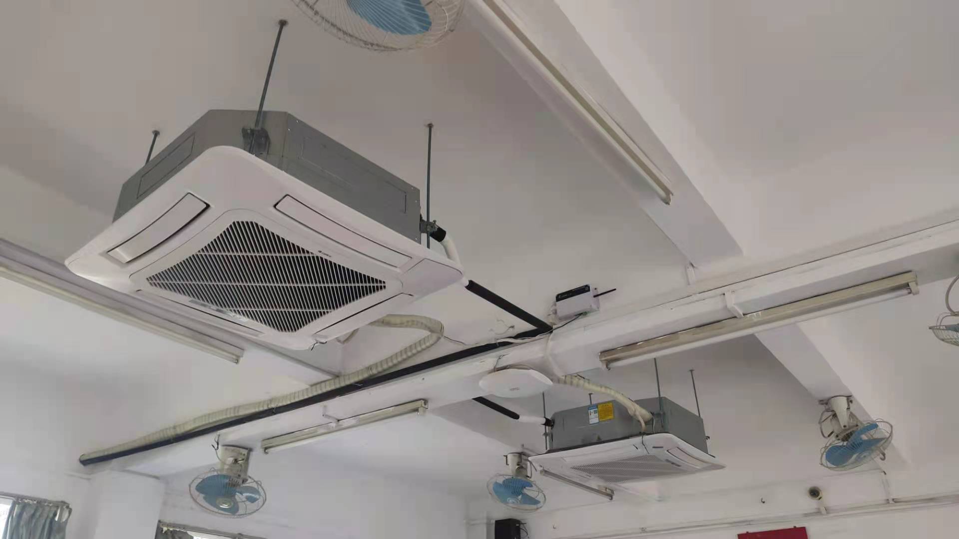 潮州城基中學教室空調控制系統(tǒng)正式完工